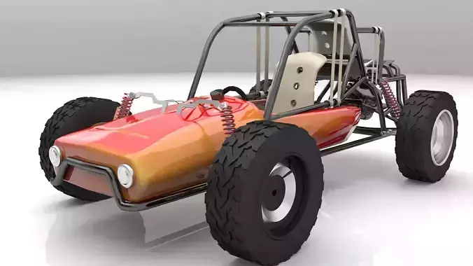 PUBG BUGGY  3D model