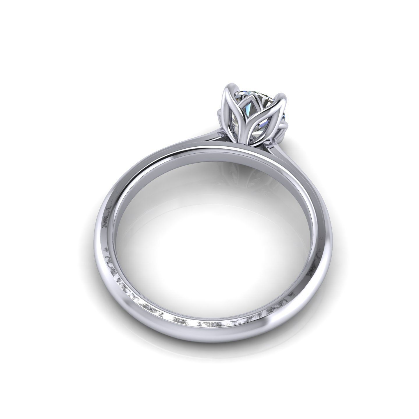 Jakub Karas Solitaire Ring 3D print model_3