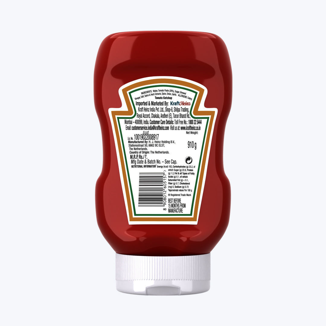 ketchup Bottle - Heinz Tomato Sauce  3D model_15