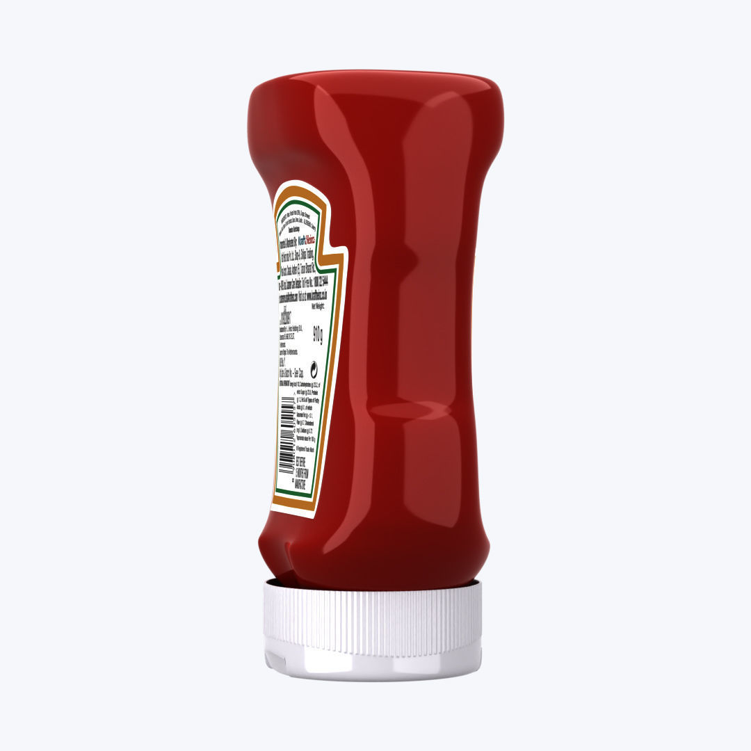 ketchup Bottle - Heinz Tomato Sauce  3D model_19