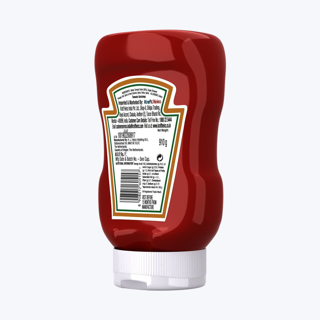ketchup Bottle - Heinz Tomato Sauce  3D model_17
