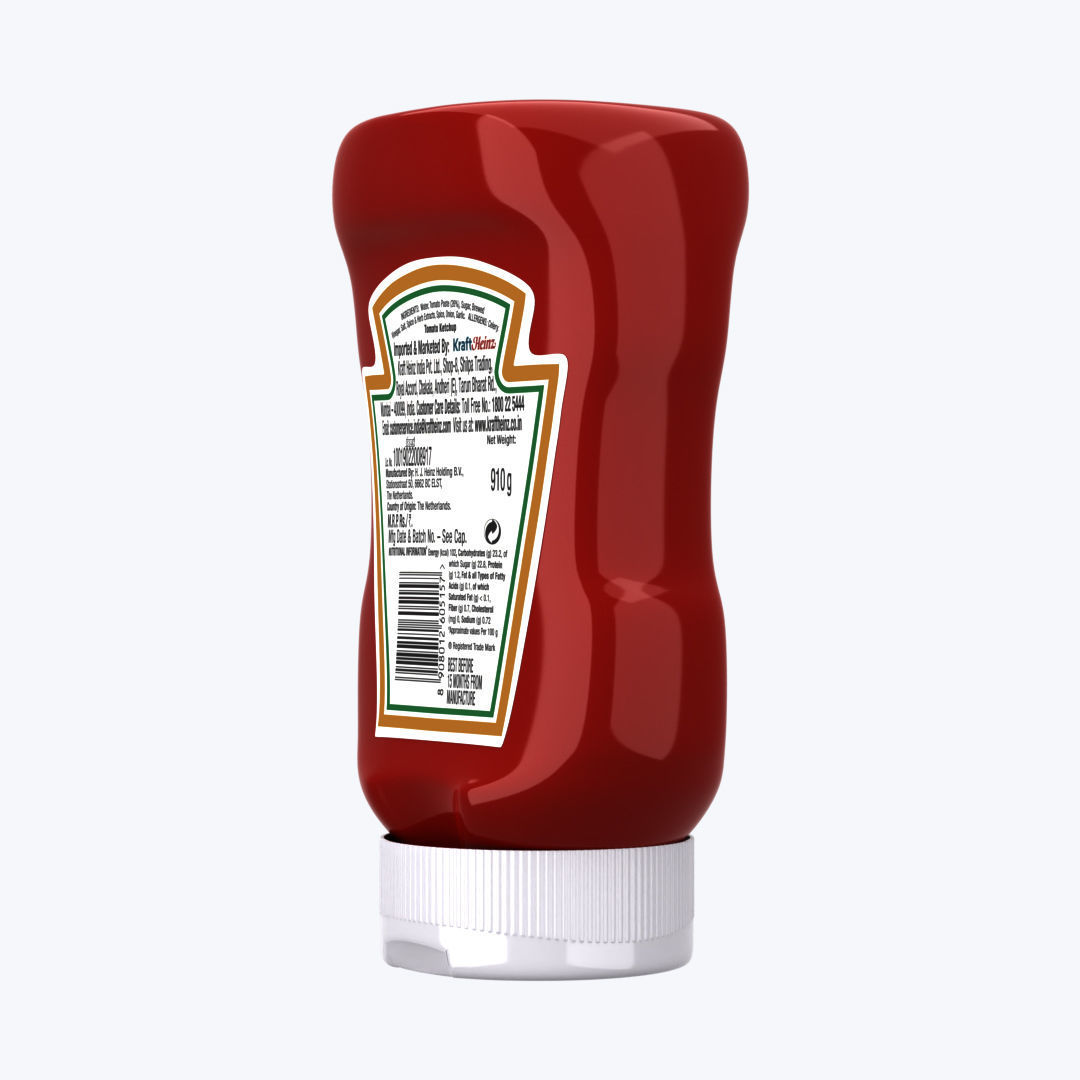 ketchup Bottle - Heinz Tomato Sauce  3D model_18