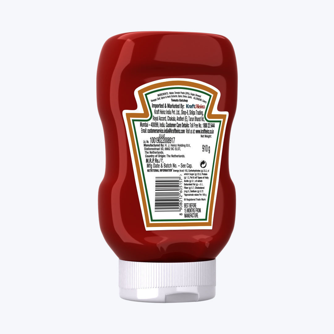 ketchup Bottle - Heinz Tomato Sauce  3D model_14
