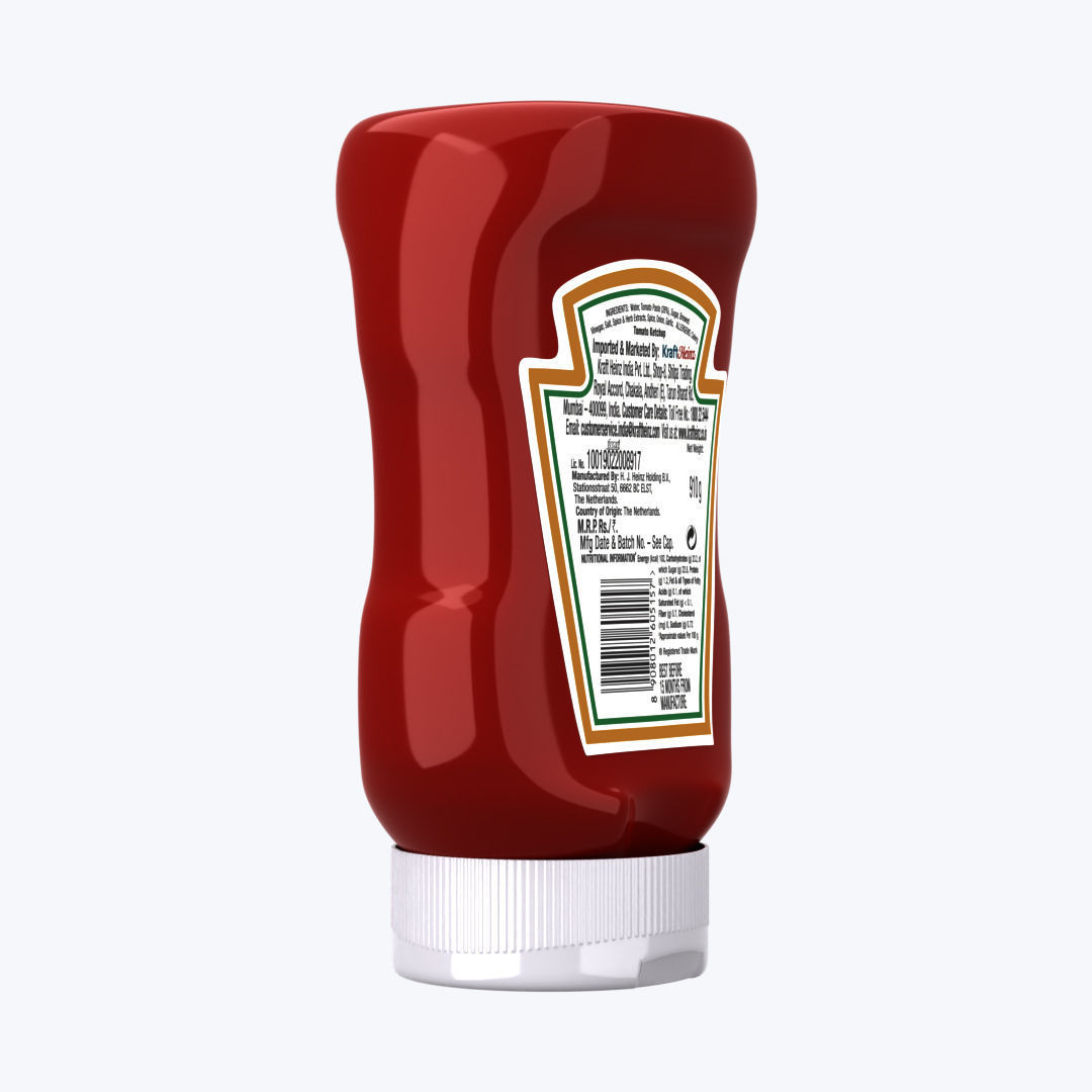 ketchup Bottle - Heinz Tomato Sauce  3D model_12