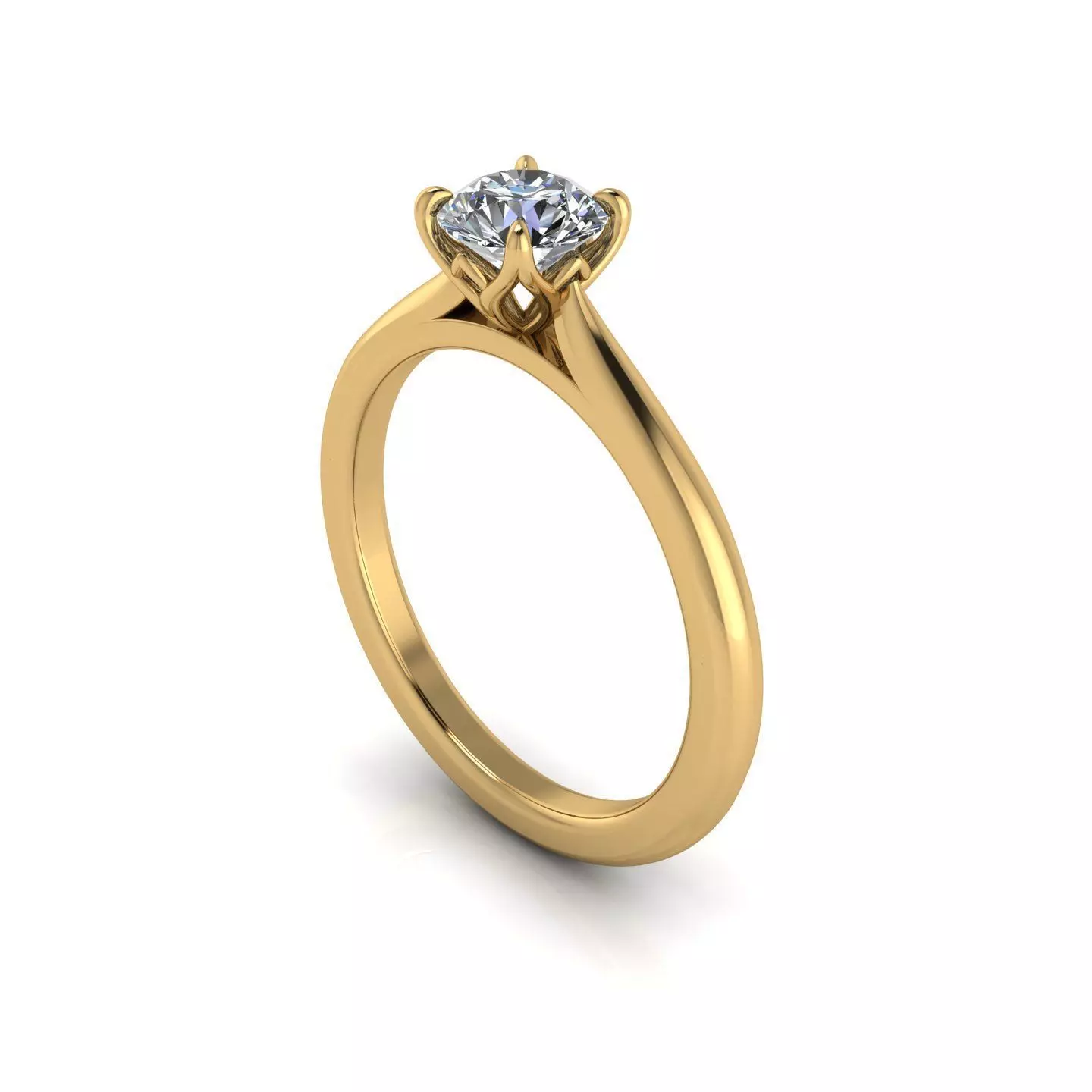 Robbielee Delle Site Diamond Ring24 3D print model