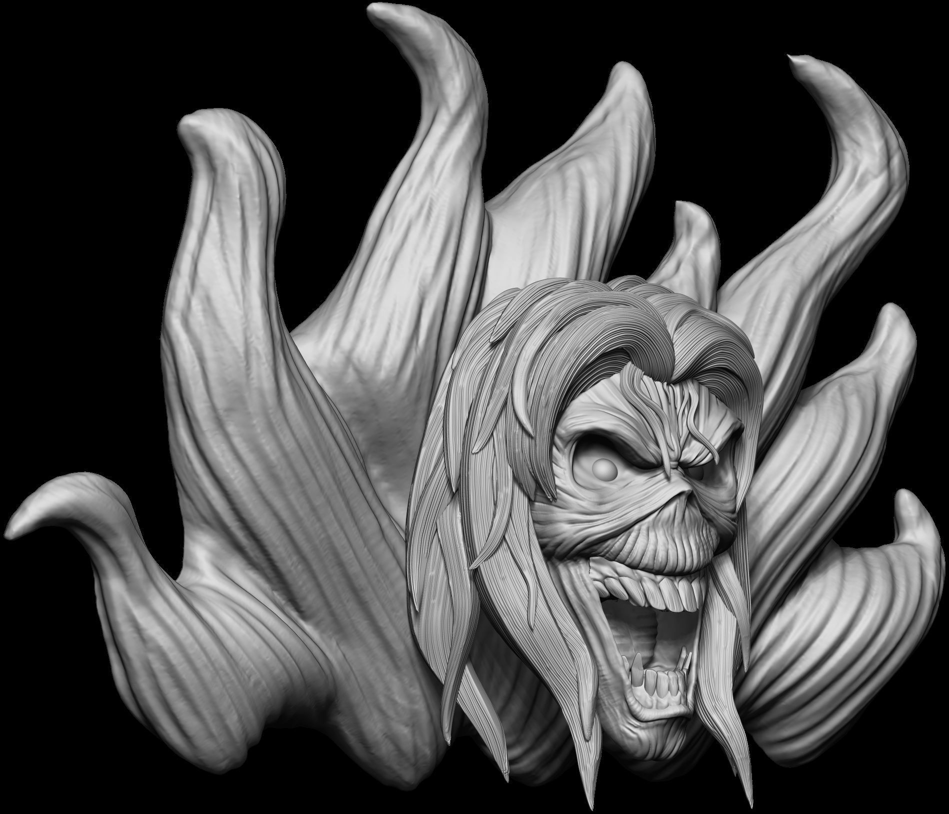 Eddy Iron Maiden  3D print model_5