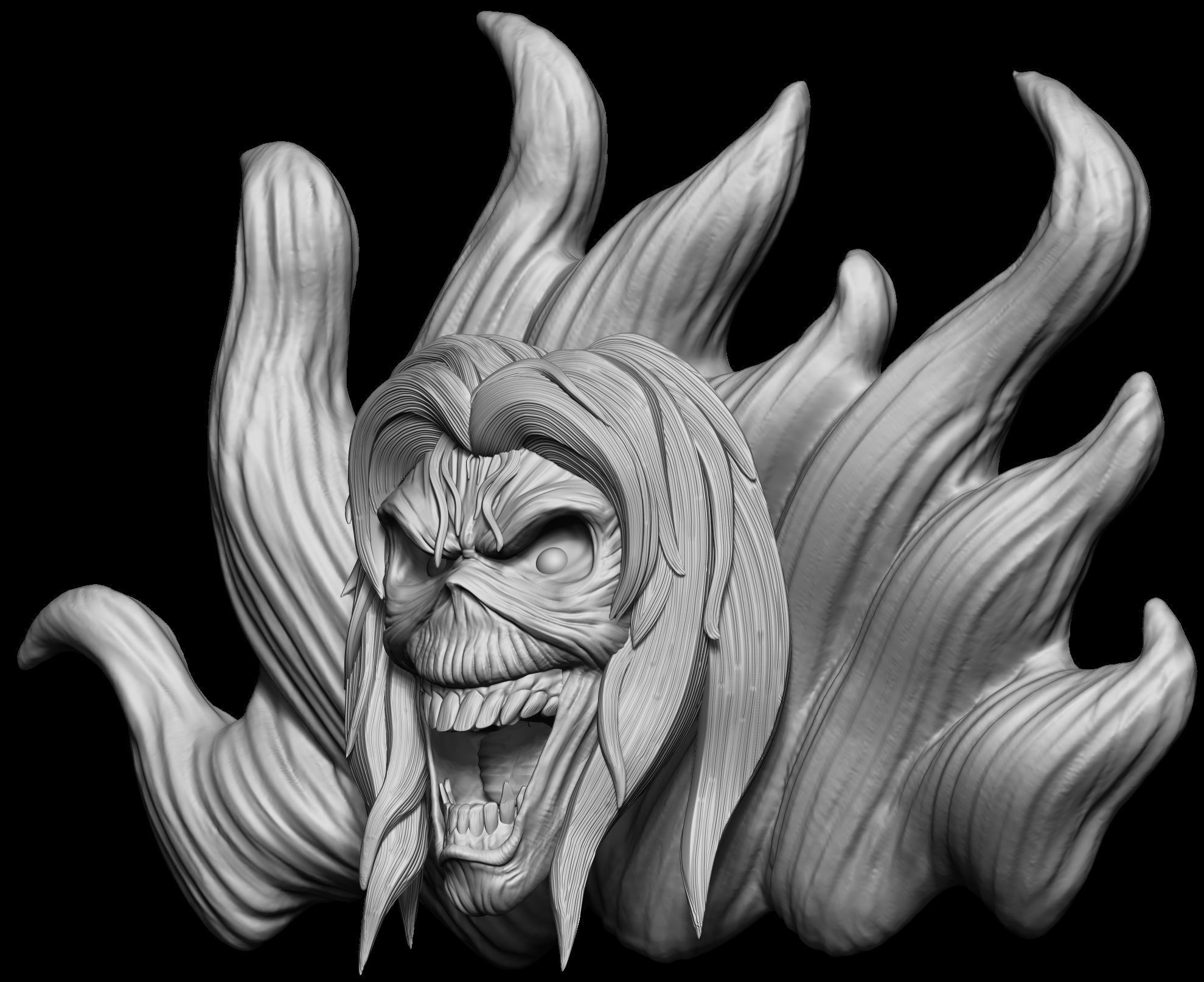 Eddy Iron Maiden  3D print model_6