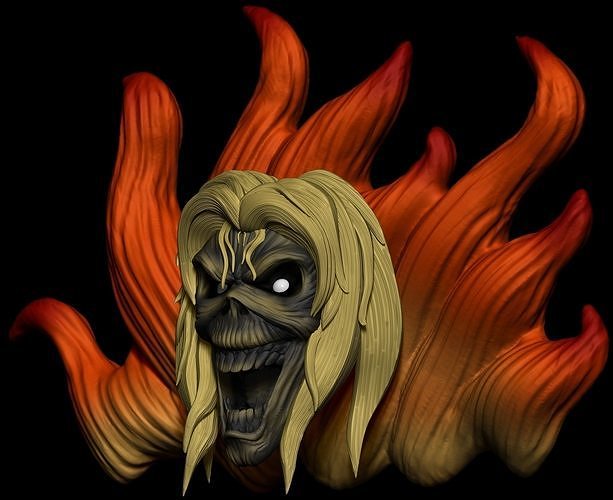 Eddy Iron Maiden  3D print model