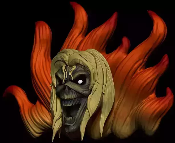 Eddy Iron Maiden  3D print model