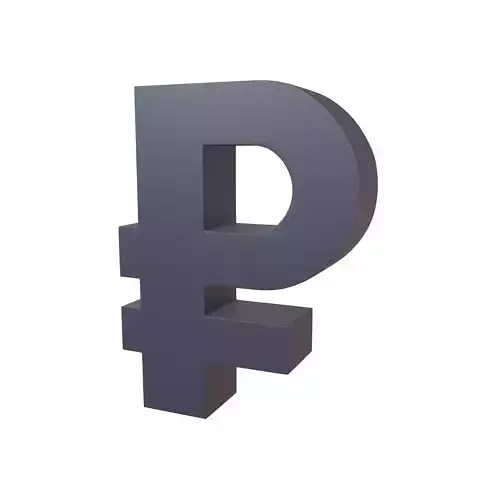 Ruble Symbol v2 004