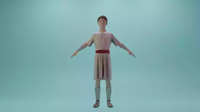 3d Character -Boy Cycles-Evee