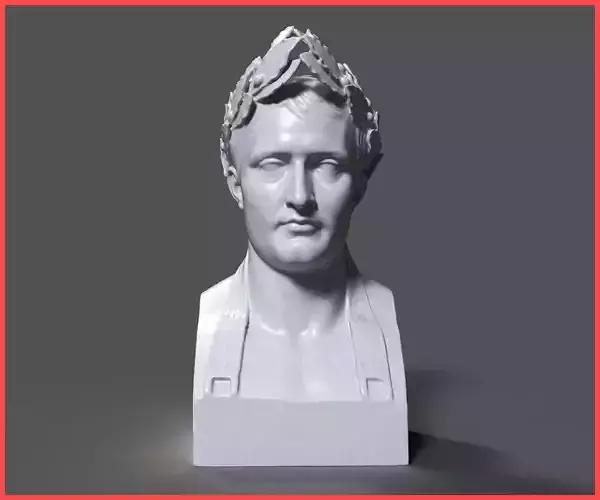 Napoleon Bust 3D print model