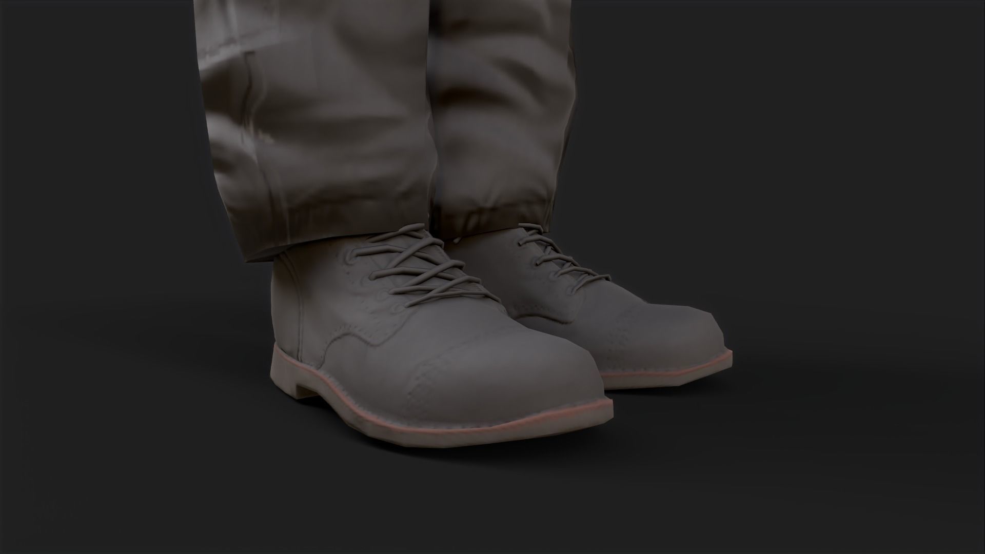 Cool Boy - Game Ready Low-poly 3D model_12