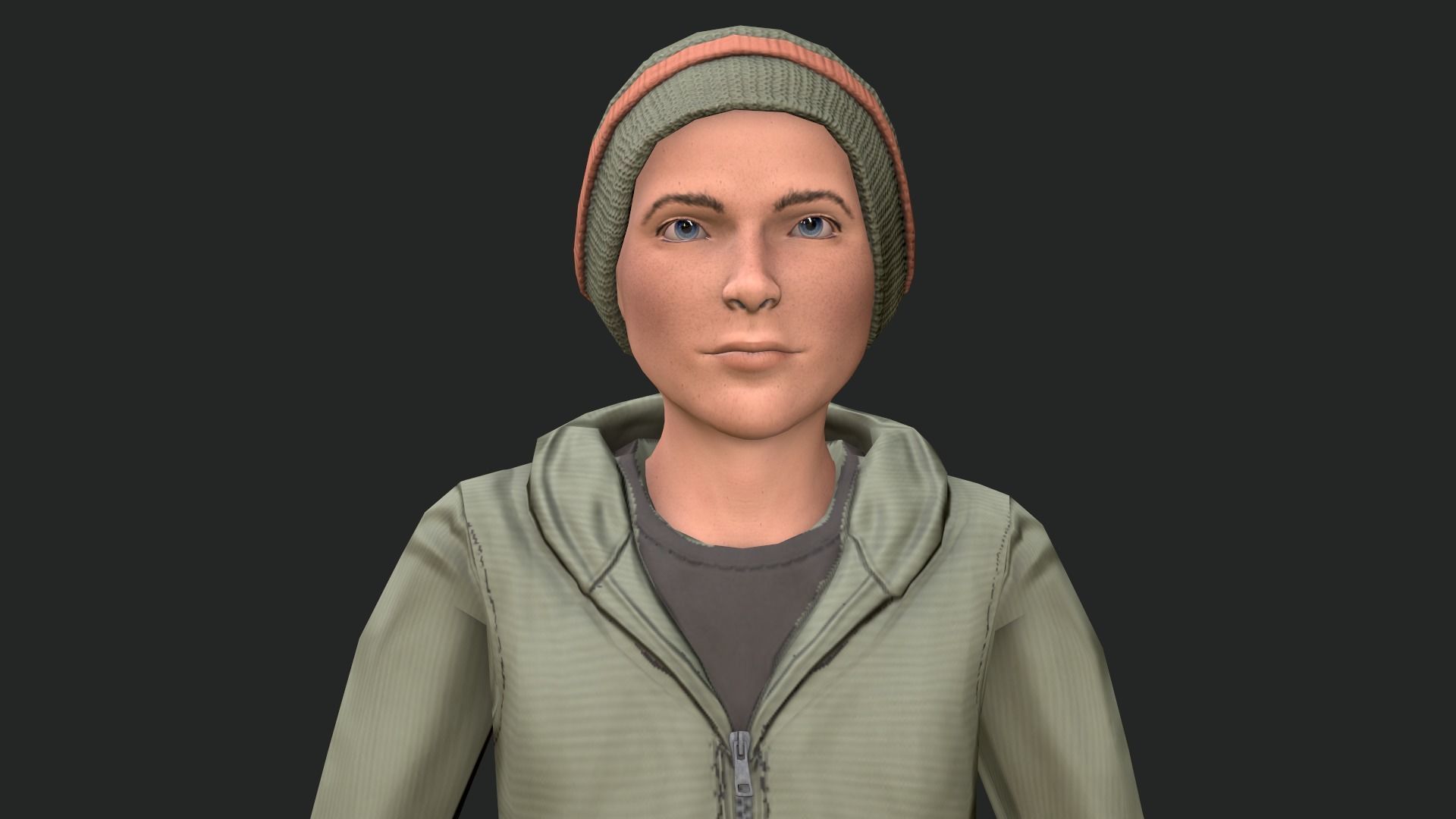 Cool Boy - Game Ready Low-poly 3D model_2