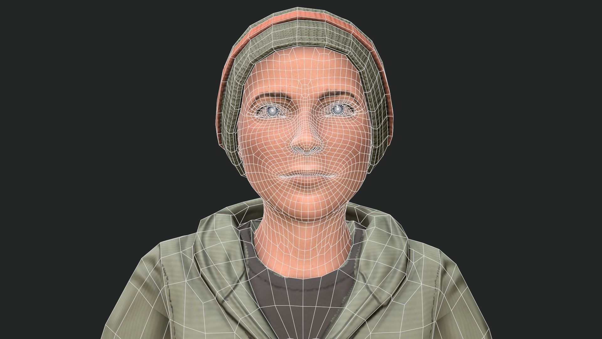 Cool Boy - Game Ready Low-poly 3D model_22