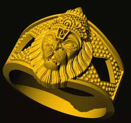 Puligoru nail locket 3D print model