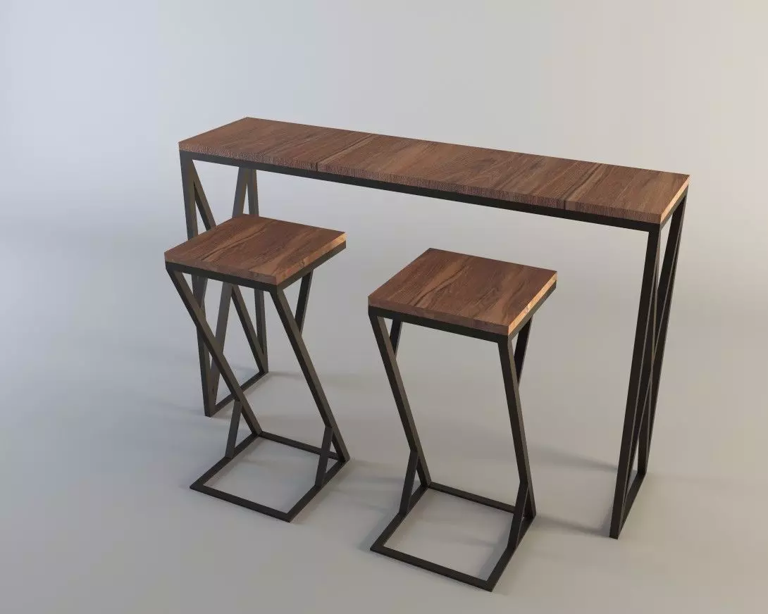 Console 1011 3D model_0