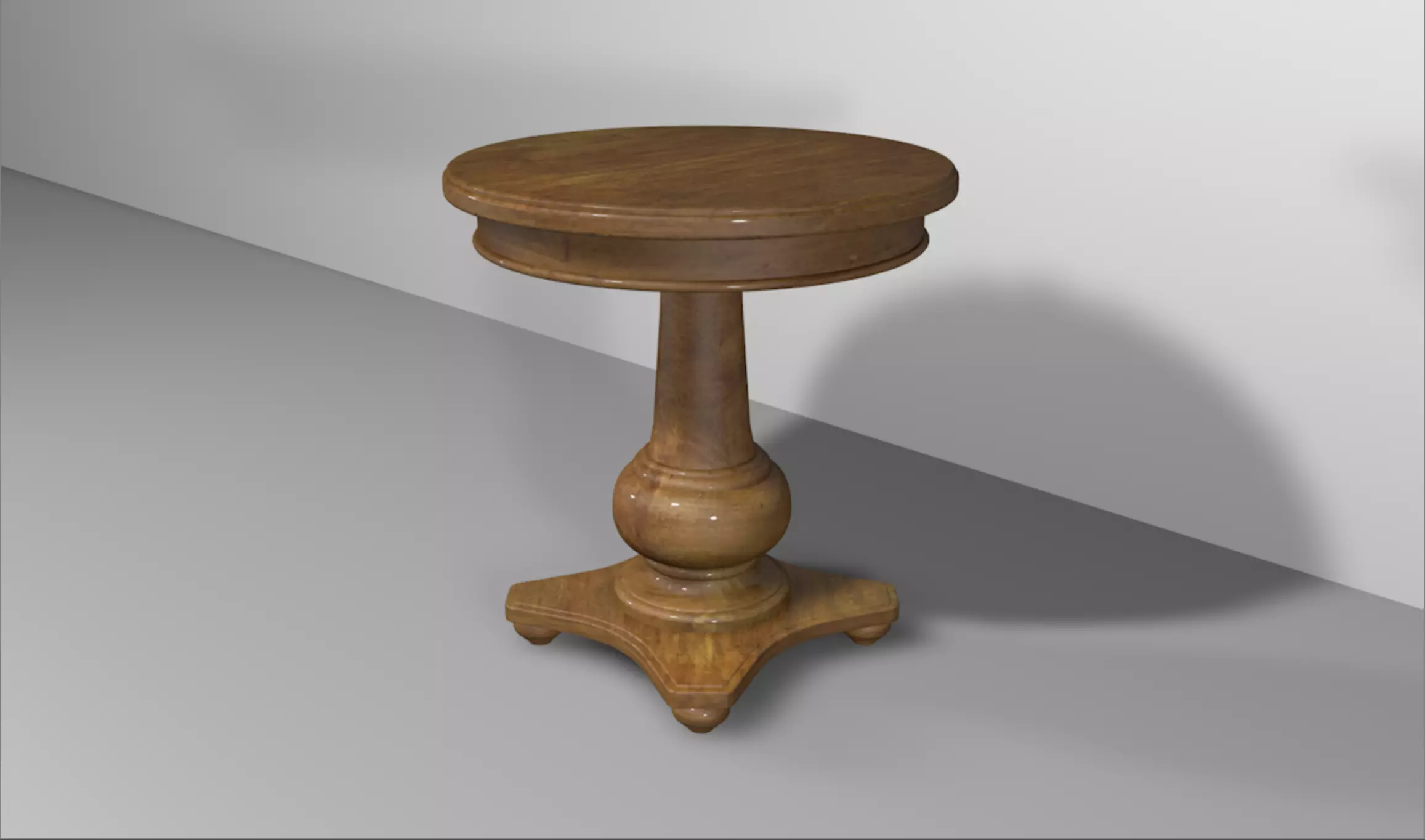 Parlor Table 01 Free 3D model_0