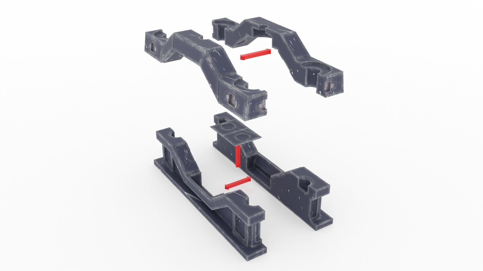 Jabbas Throne Room - Set 8a - Boiler Room Attributes 1-12 scale 3D print model_18