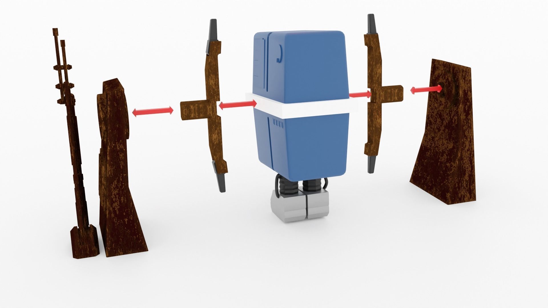 Jabbas Throne Room - Set 8a - Boiler Room Attributes 1-12 scale 3D print model_16