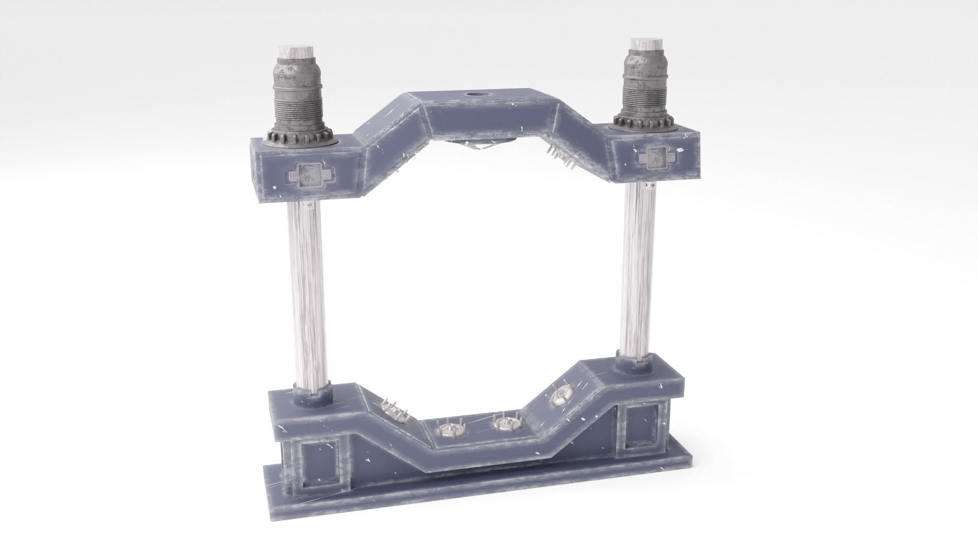 Jabbas Throne Room - Set 8a - Boiler Room Attributes 1-18 scale 3D print model_11