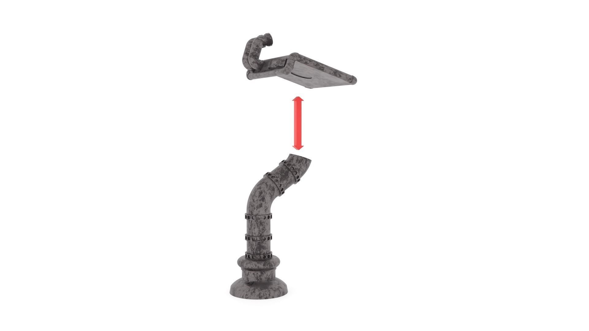 Jabbas Throne Room - Set 8a - Boiler Room Attributes 1-18 scale 3D print model_12