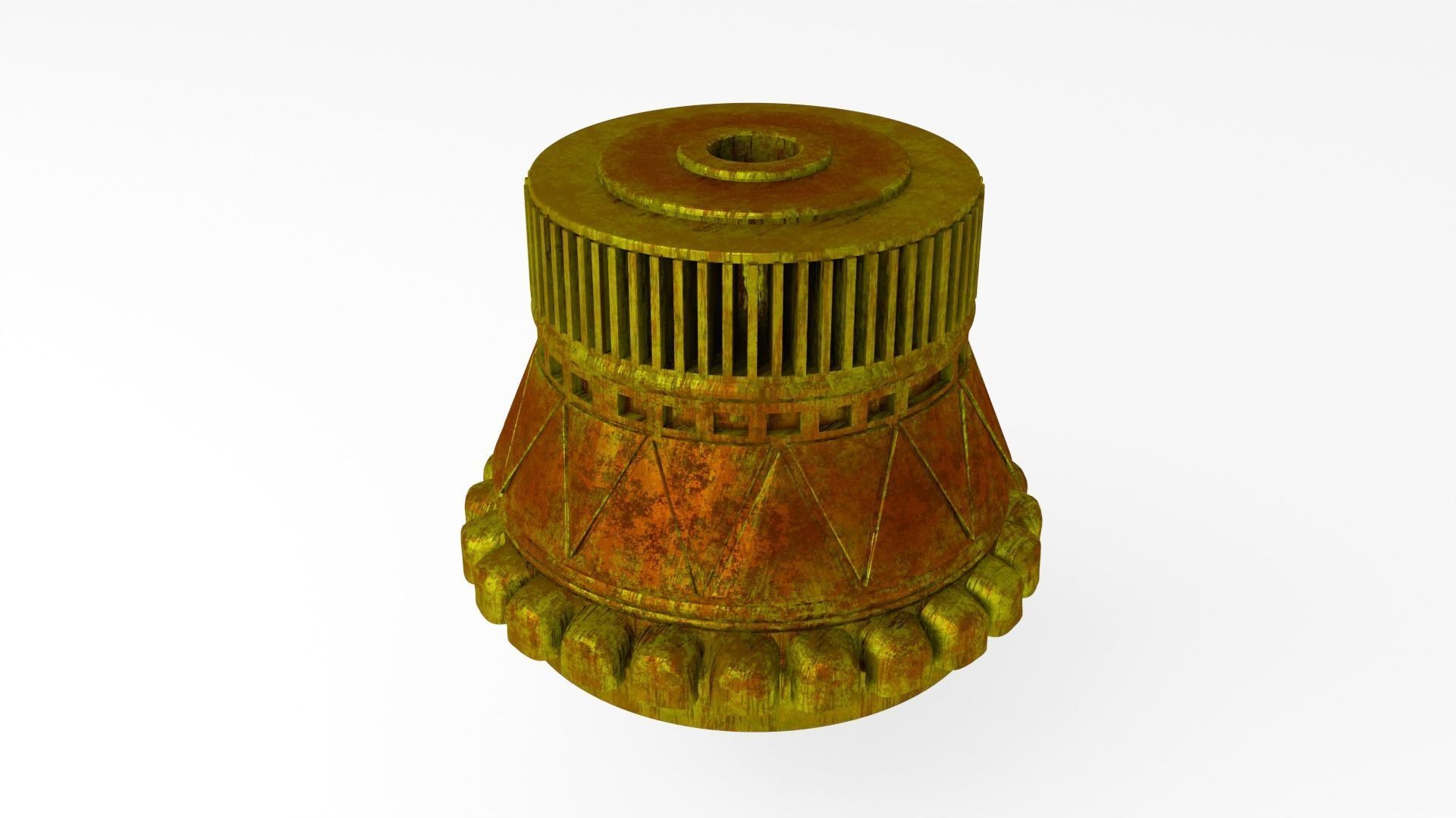 Jabbas Throne Room - Set 8a - Boiler Room Attributes 1-18 scale 3D print model_10