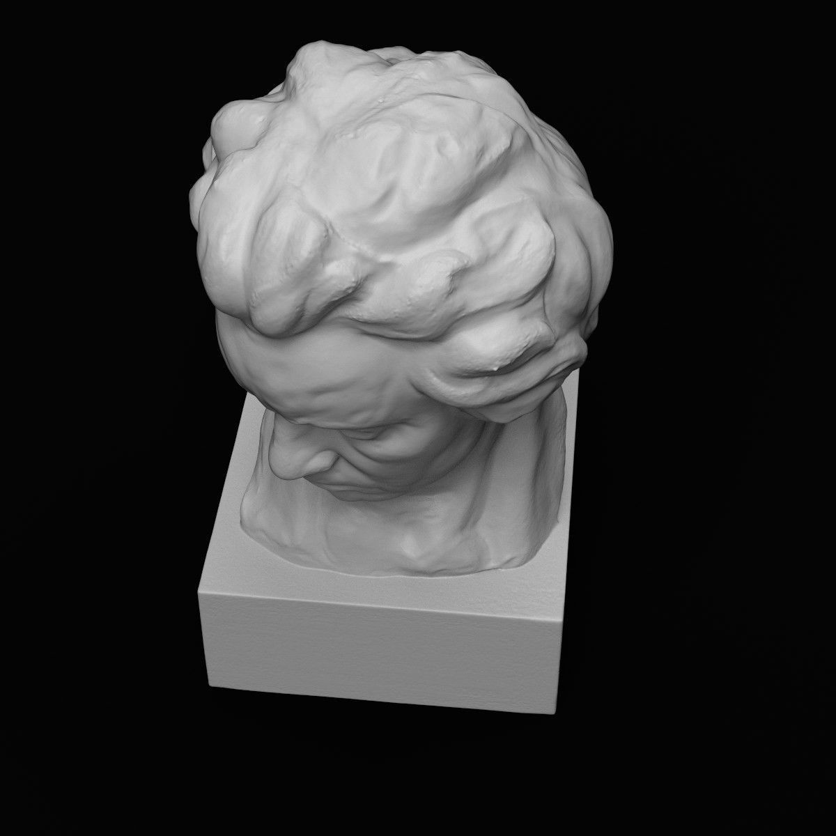 Ludwig van Beethoven Bust 3D print model_11
