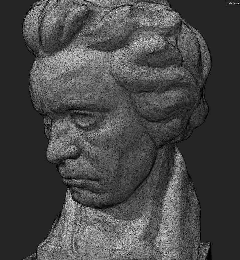 Ludwig van Beethoven Bust 3D print model_12