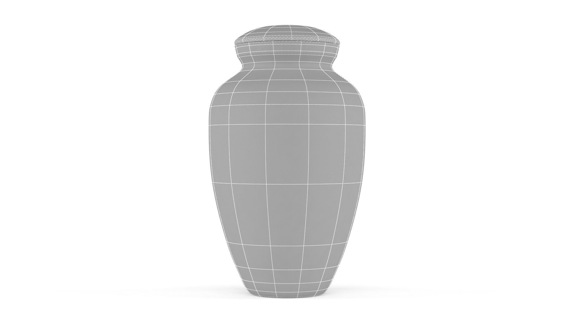 Decorative Urn 3D model_7