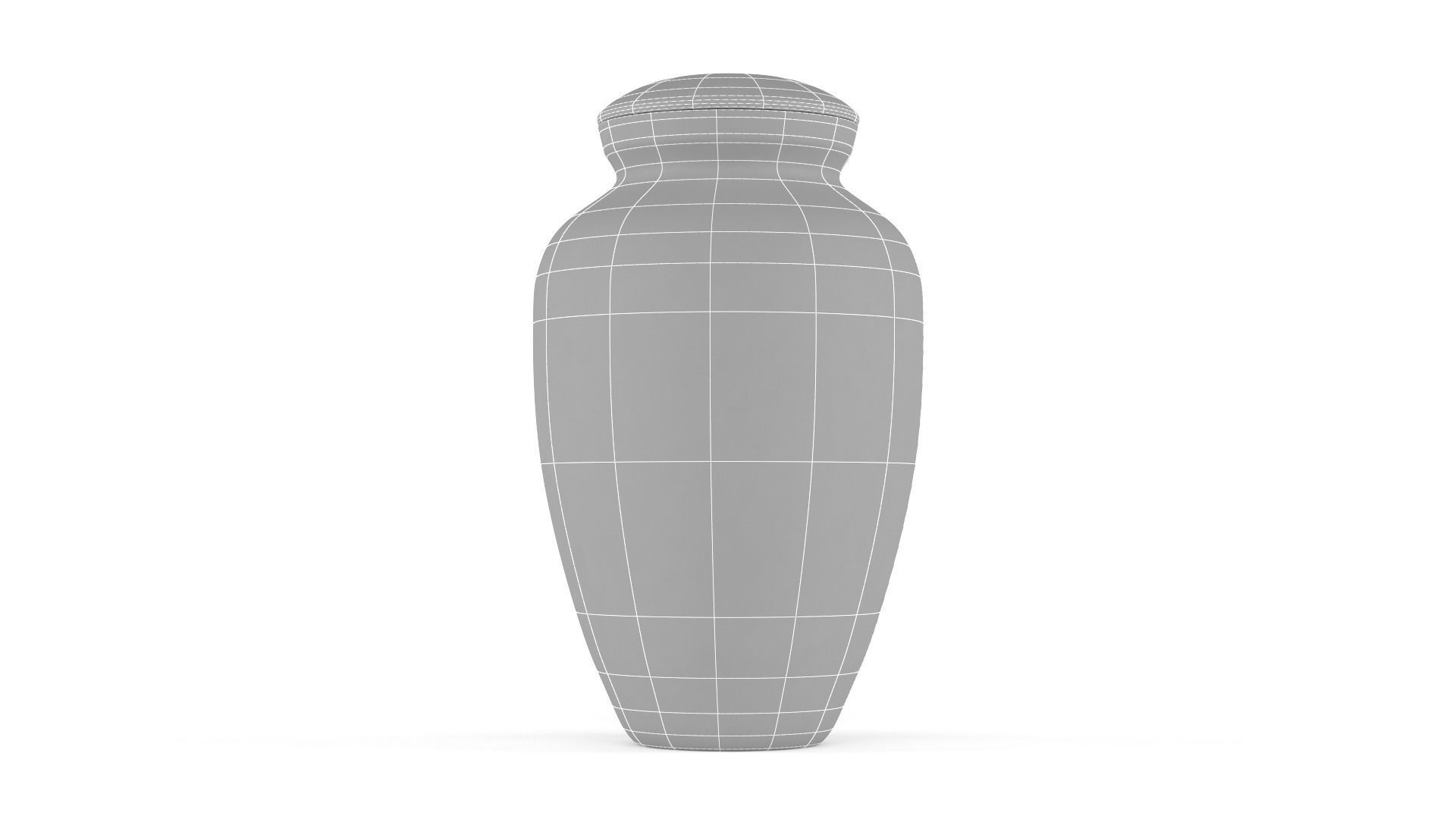 Decorative Urn 3D model_8