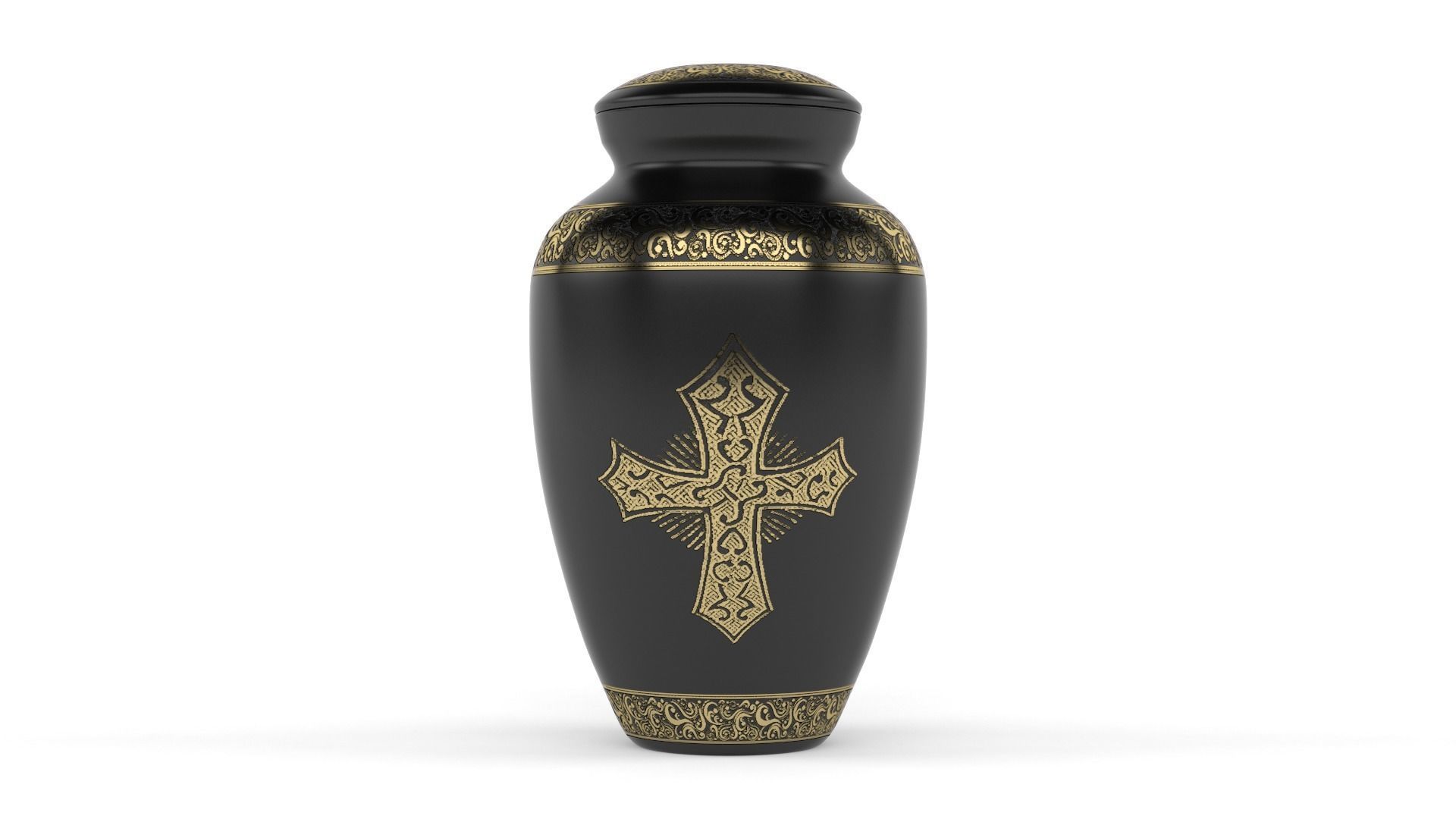 Decorative Urn 3D model_1