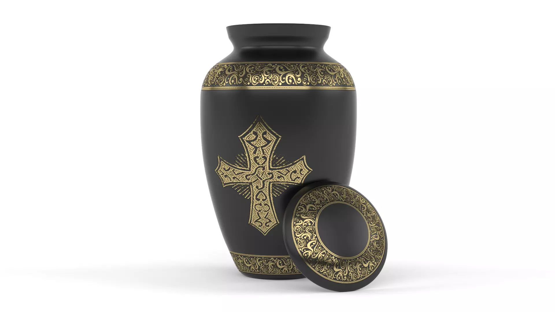 Decorative Urn 3D model_0