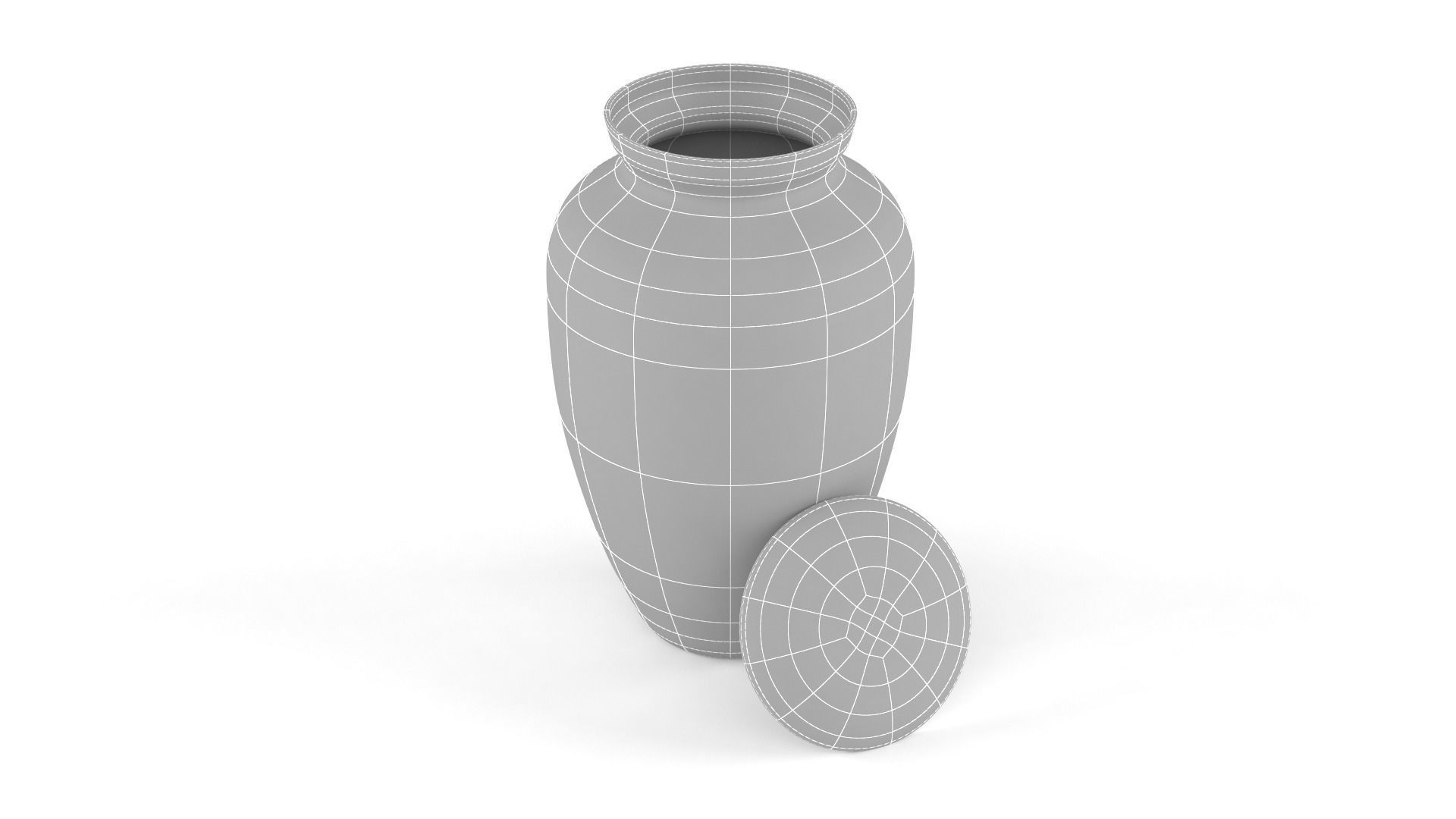 Decorative Urn 3D model_11