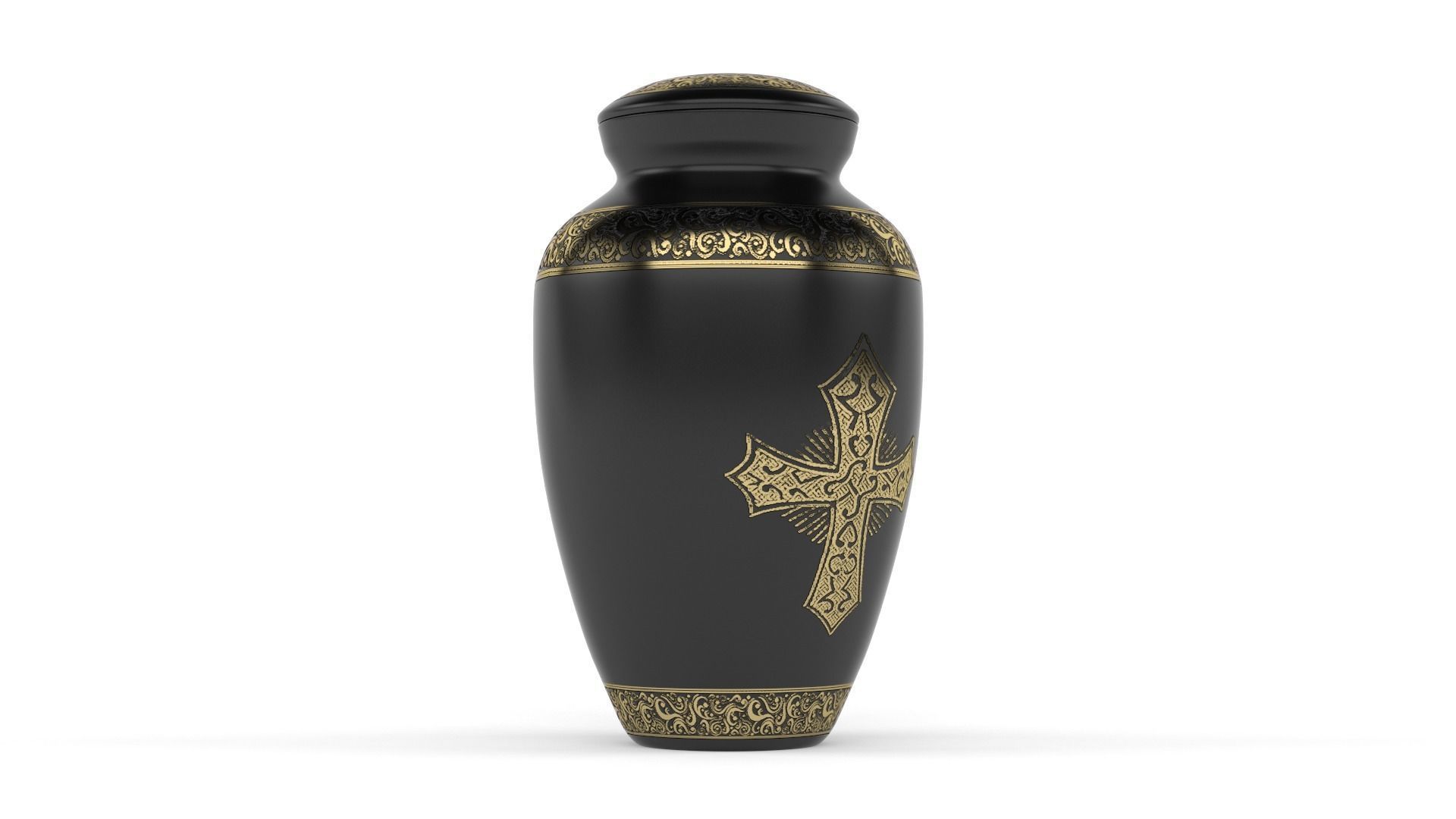 Decorative Urn 3D model_2