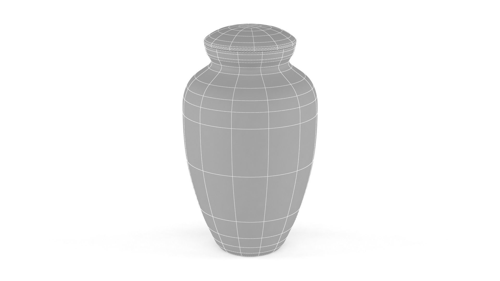 Decorative Urn 3D model_9