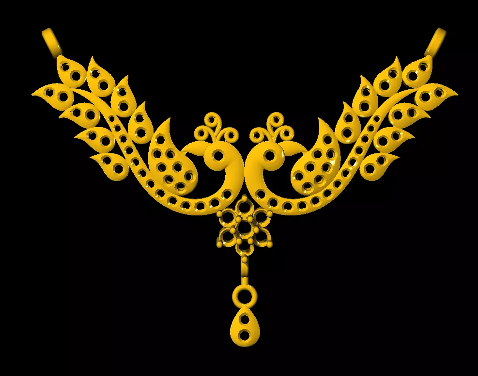 Tanmonia pendent 3D print model_0