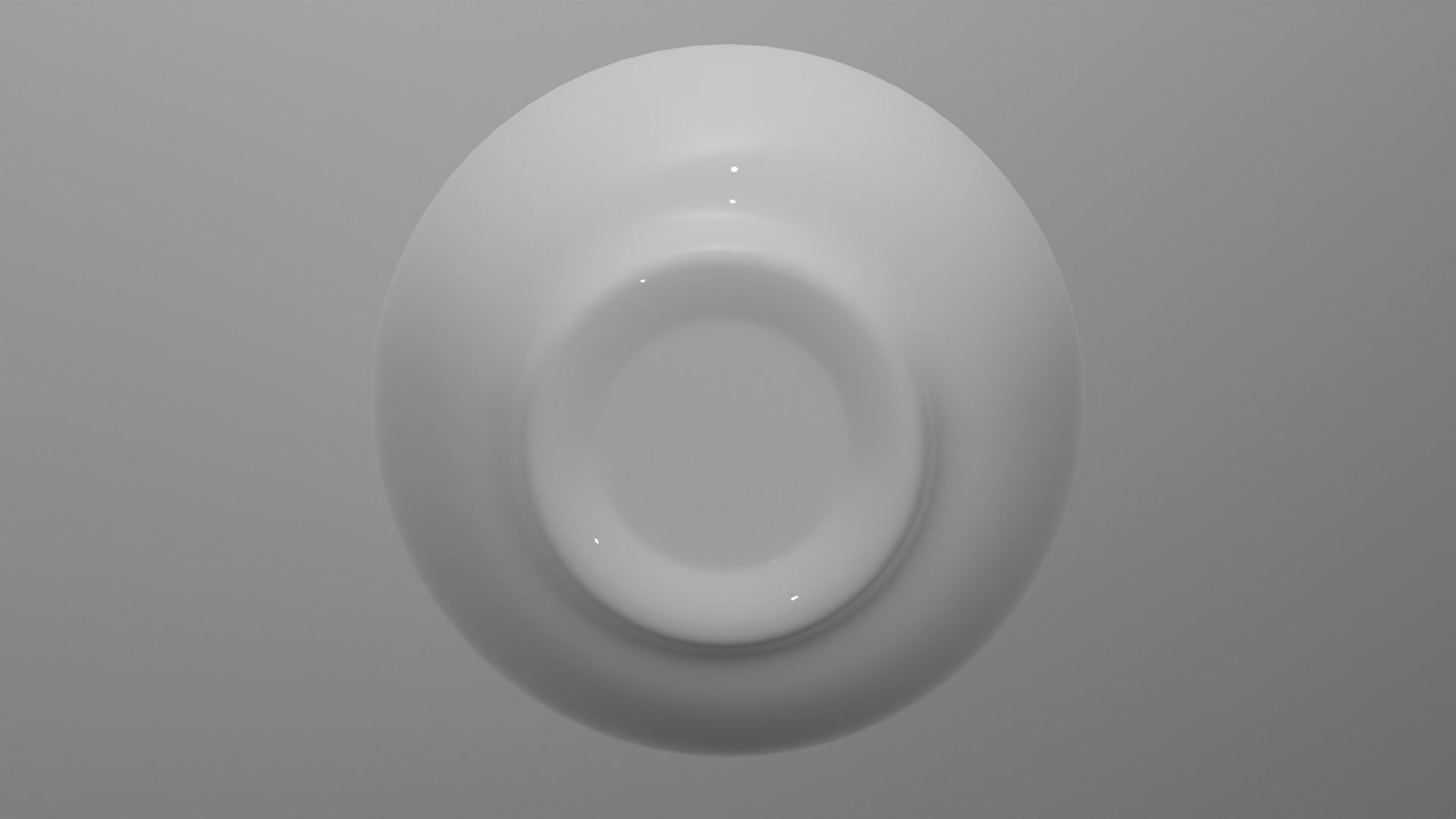 Plate cup 3D model_1