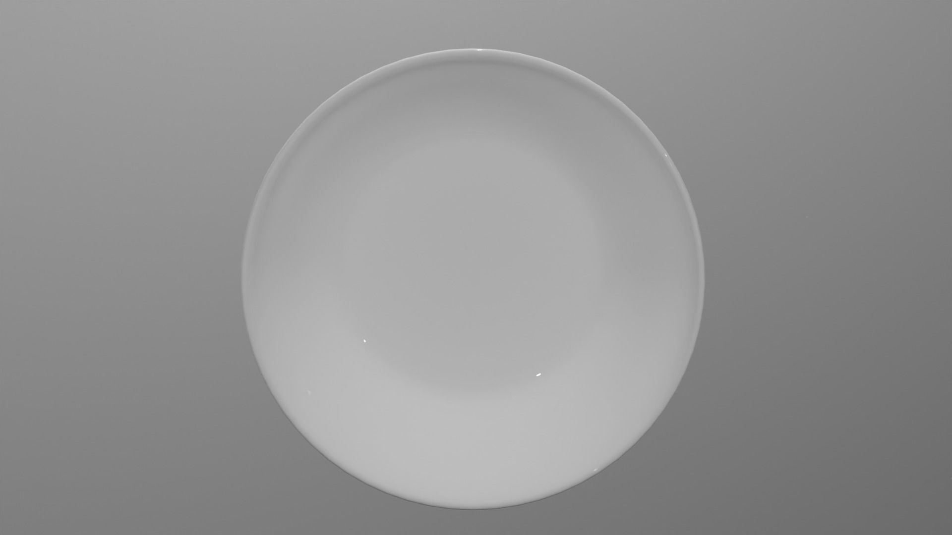 Plate cup 3D model_2