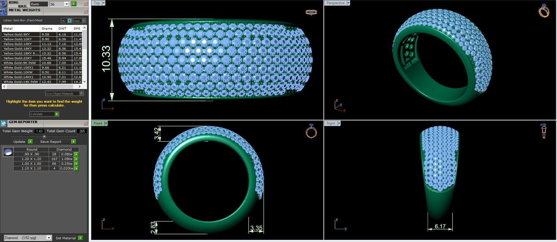 mens ring 3D print model_3