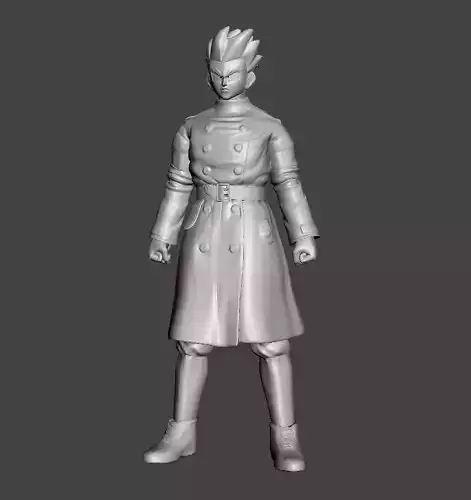 Xeno Goten 3D Model