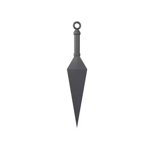Kunai v1 001 Low-poly 3D model