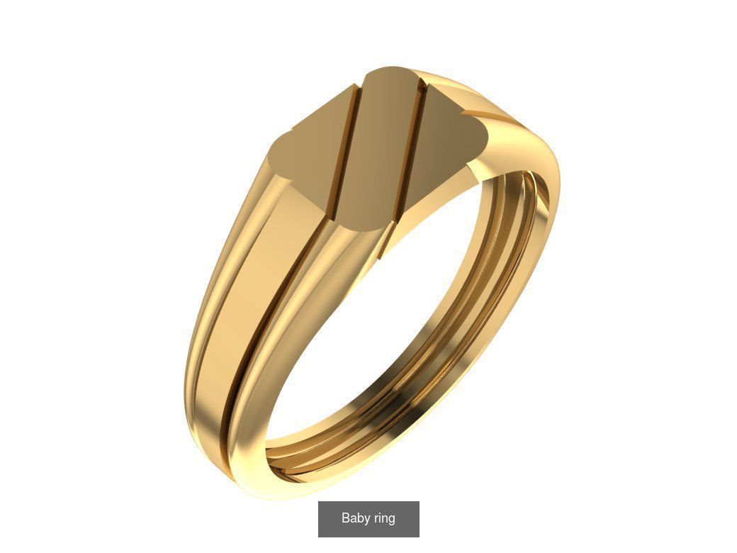 Baby Rings 33 3D Model Collection_34