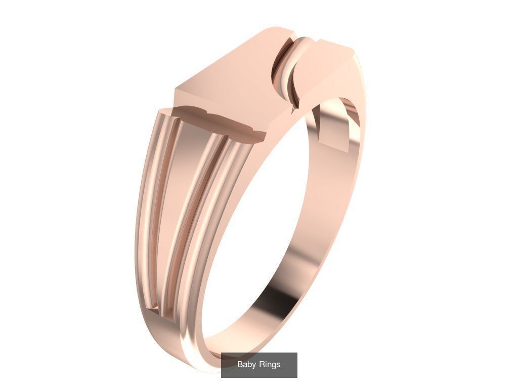 Baby Rings 33 3D Model Collection_12