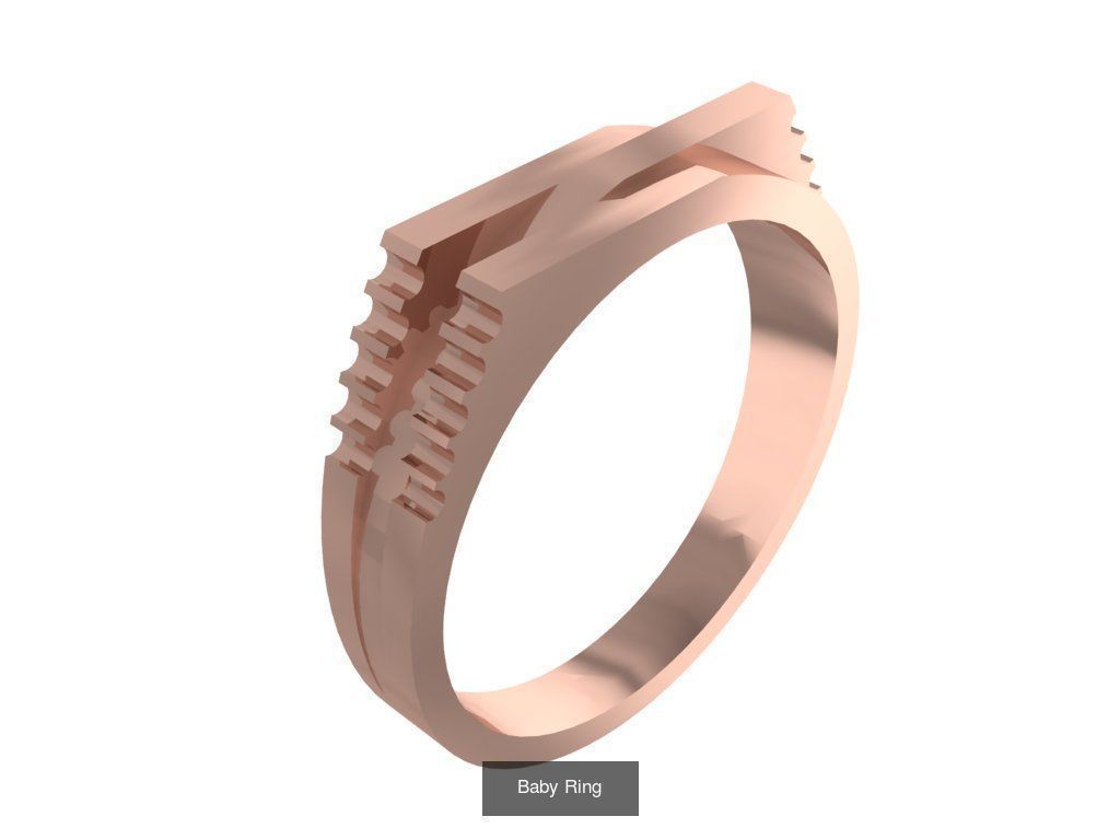 Baby Rings 33 3D Model Collection_13
