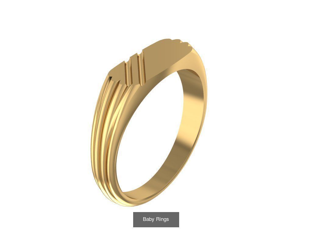 Baby Rings 33 3D Model Collection_10
