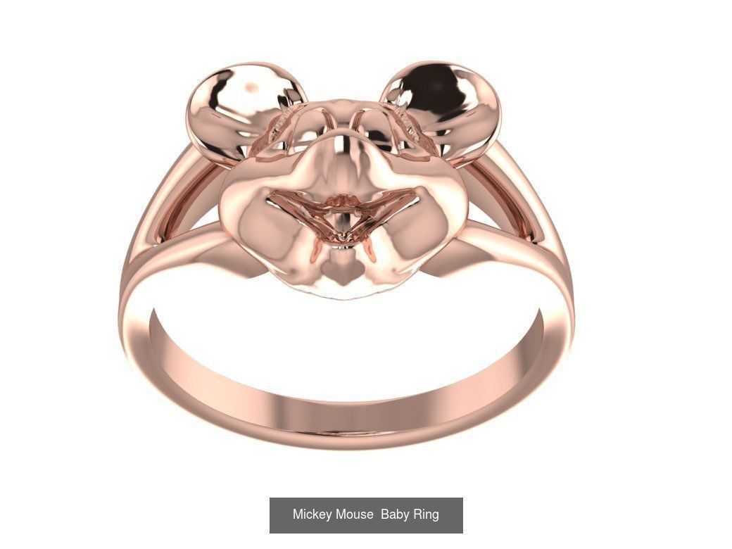 Baby Rings 33 3D Model Collection_25