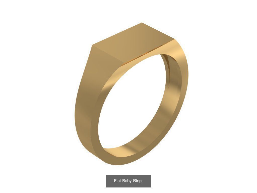 Baby Rings 33 3D Model Collection_21