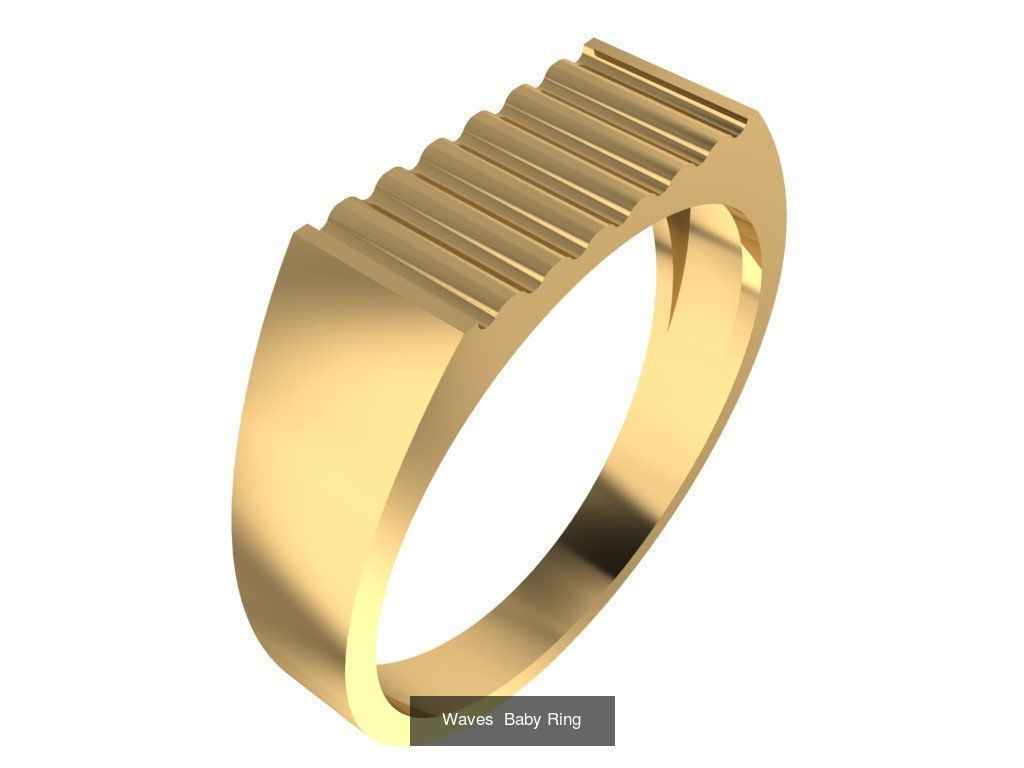 Baby Rings 33 3D Model Collection_18