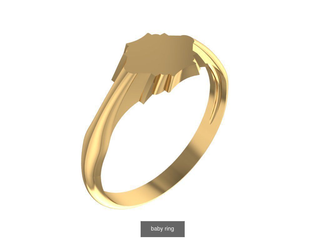 Baby Rings 33 3D Model Collection_41